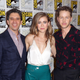 Jeff Rake, Melissa Roxburgh, and Josh Dallas at Comic Con.